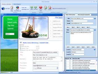 Easy to use, affordable semi-automatic directory submission software